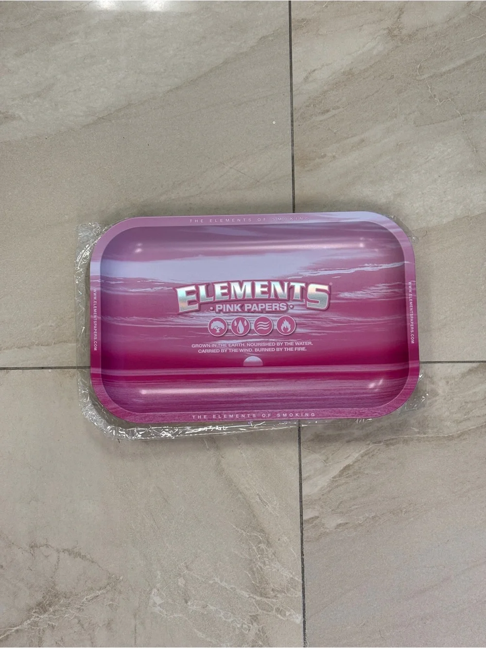 Elements Pink Tray